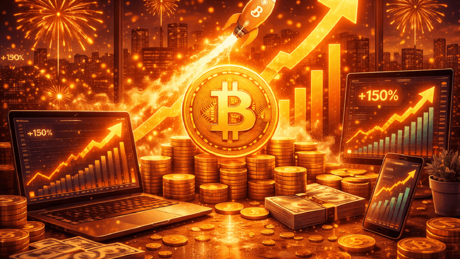 Sinal técnico projeta +130% no Bitcoin: repetição de padrão ou ilusão de mercado?