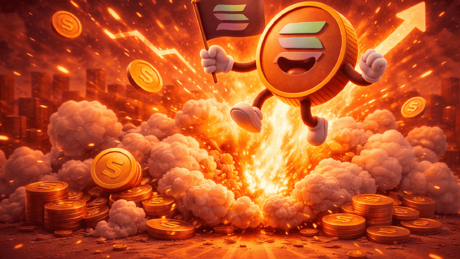 Solana mostra o mesmo padrão da última alta de 142% — Hora de Comprar