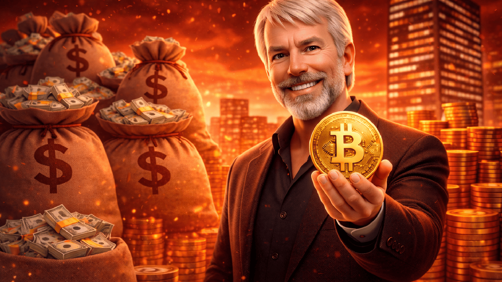 Strategy quer levantar US$ 44,1 bilhão para comprar Bitcoin