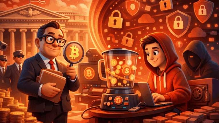 Tesouro dos EUA reconhece benefício de mixers de Bitcoin e reacende debate sobre privacidade financeira