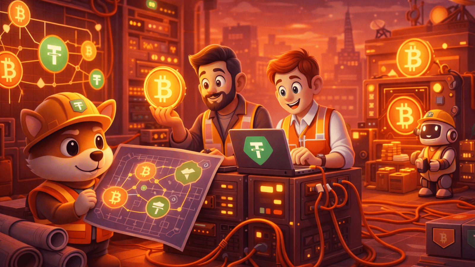 Tether aposta no futuro do Bitcoin e investe em infraestrutura para levar stablecoins à rede