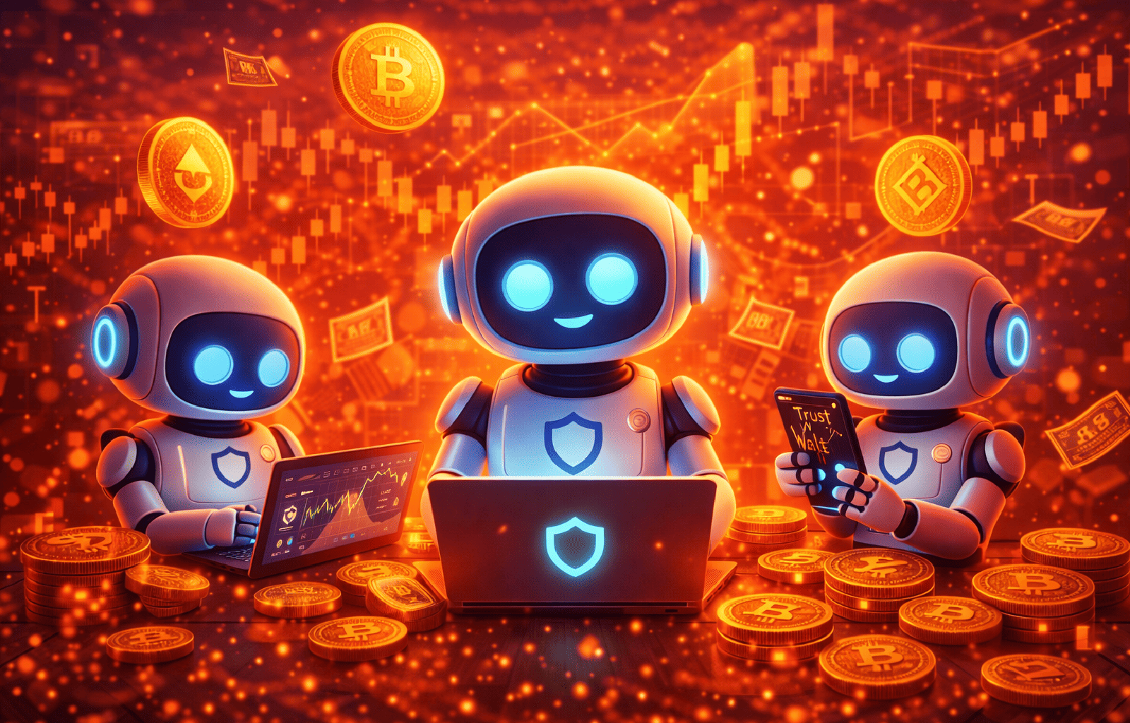 Trust Wallet de CZ lança agentes de IA que negociam criptomoedas automaticamente