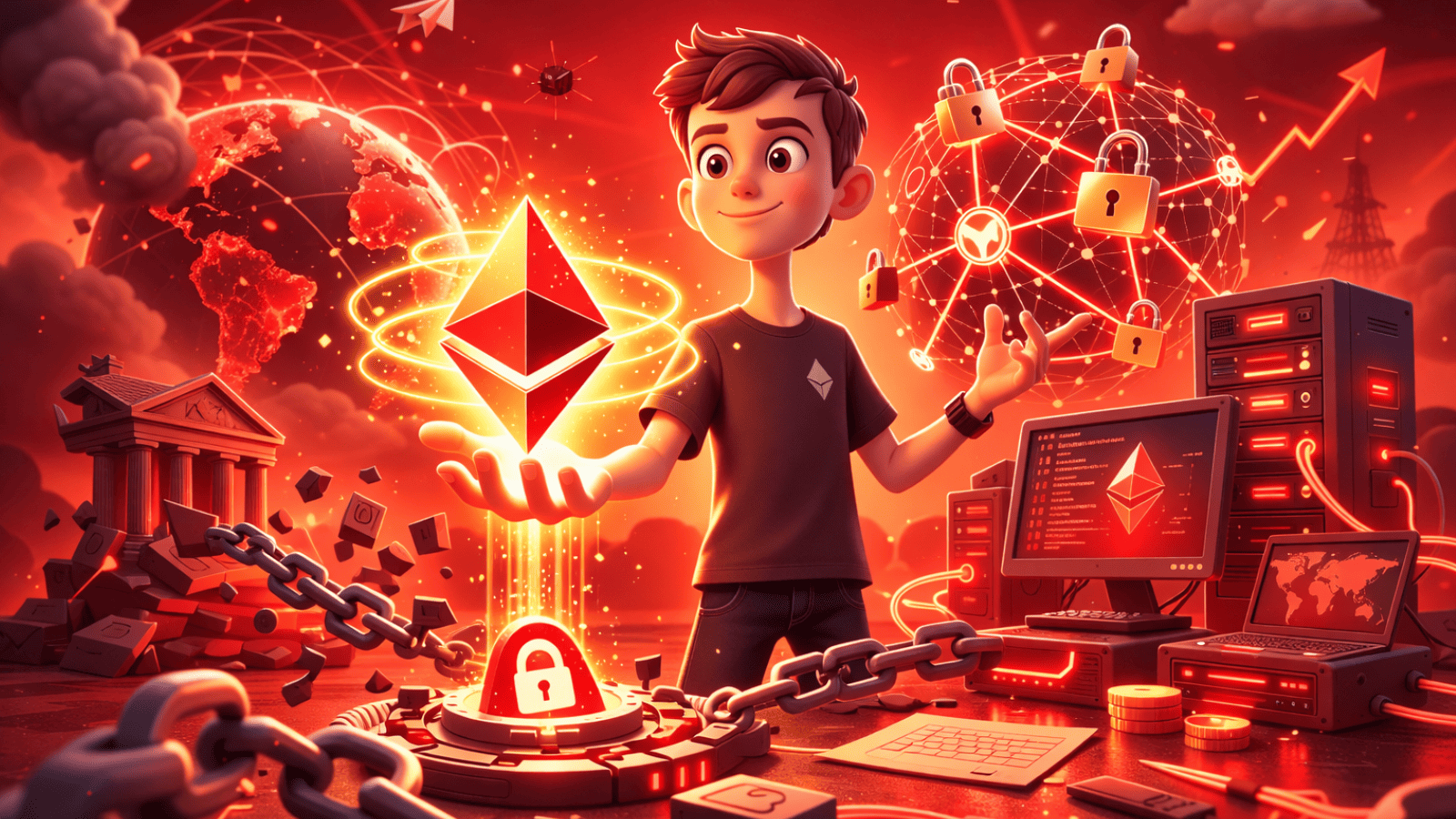 Vitalik Buterin propõe “Big FOCIL” e mempool criptografada para conter centralização no Ethereum