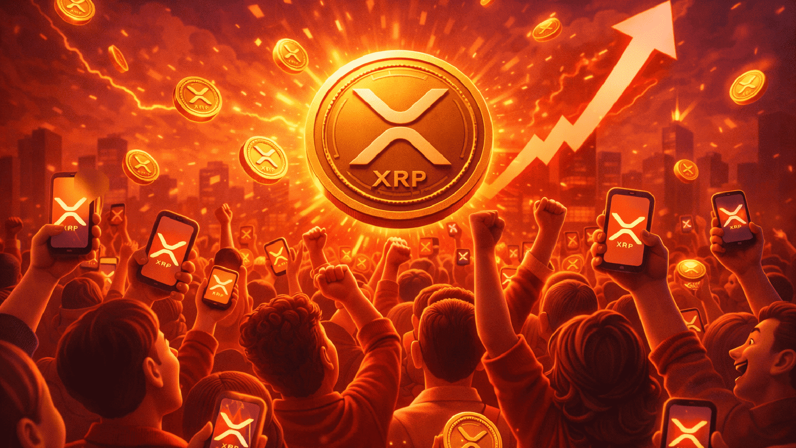 XRP bate recorde com 7,7 milhões de detentores — O preço vai romper US$ 1,60 agora