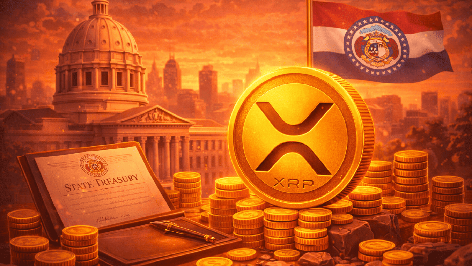 XRP pode chegar a US$ 10 Reserva estatal do Missouri pode ser o gatilho decisivo