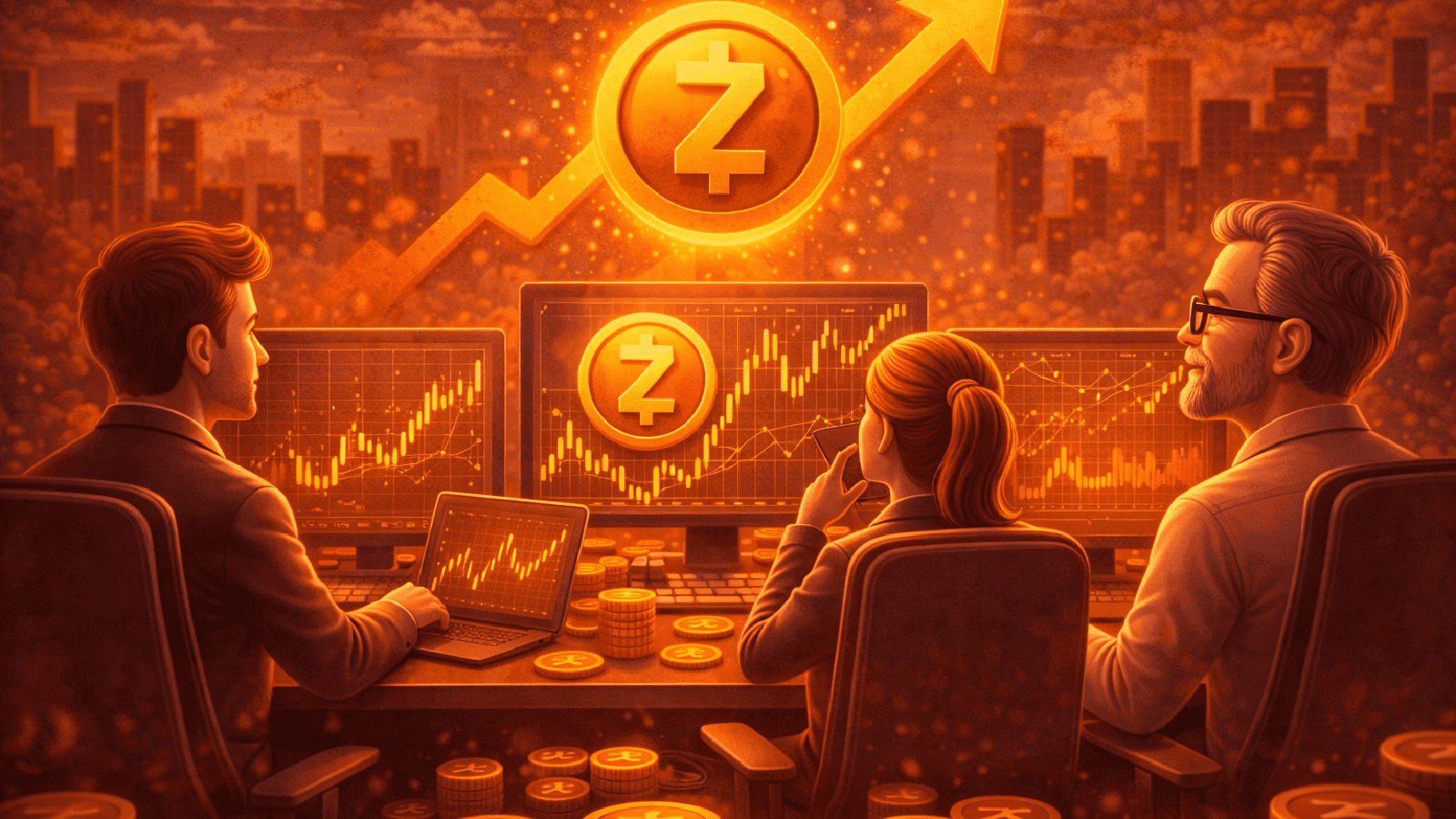 Zcash mantém nível decisivo após forte alta: Veja o que os traders estão observando
