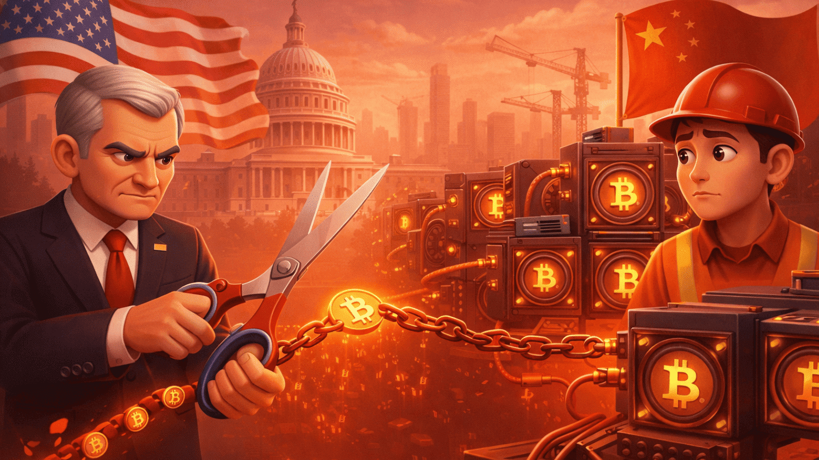 EUA querem cortar dependência da China na mineração de Bitcoin com nova lei