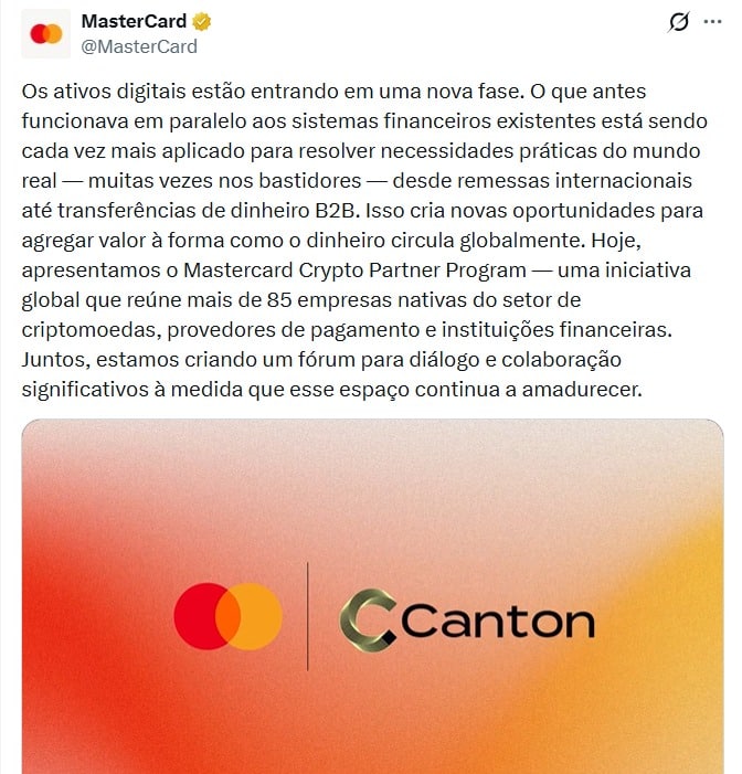 twitter Mastercard