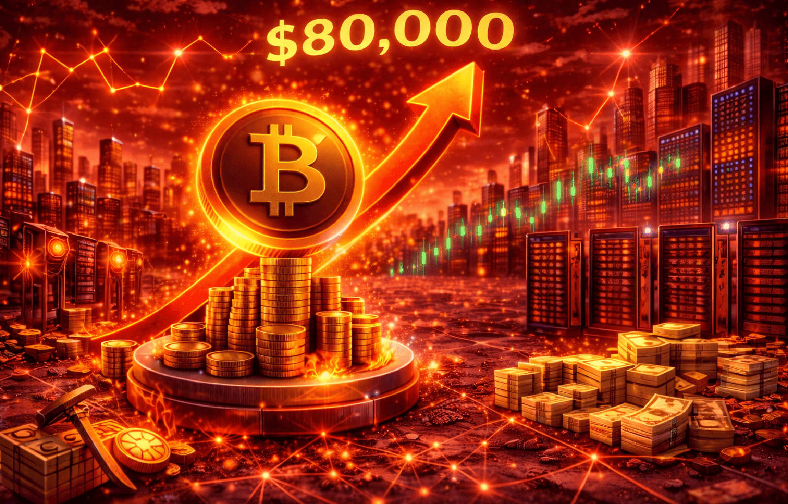 Bitcoin a US$ 80 mil Os fatores decisivos que entram em jogo neste fim de semana