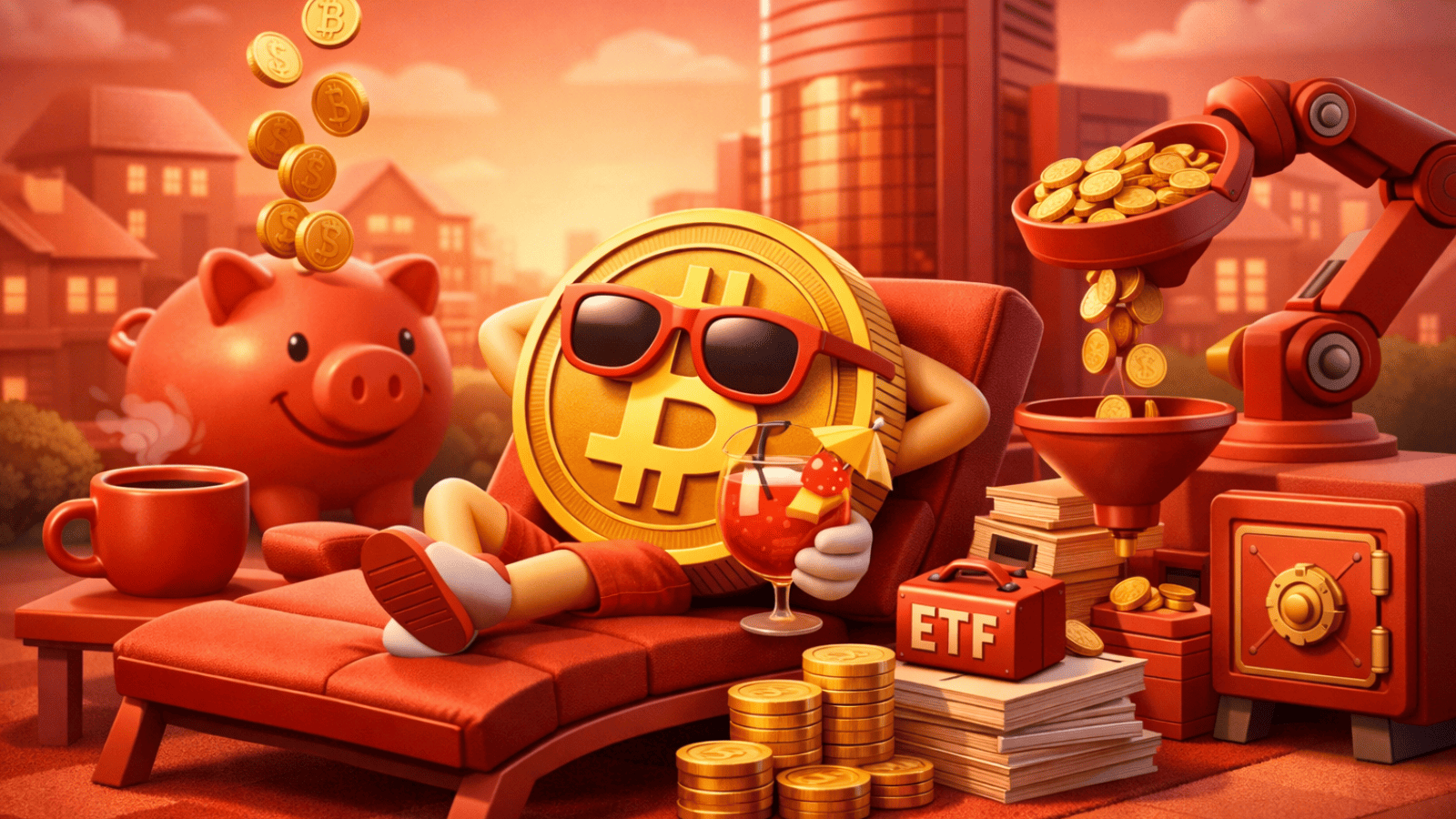 Bitcoin com renda passiva? Goldman Sachs aposta em novo ETF