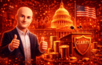 CEO da Coinbase apoia Lei CLARITY e acelera regulamentação das criptomoedas