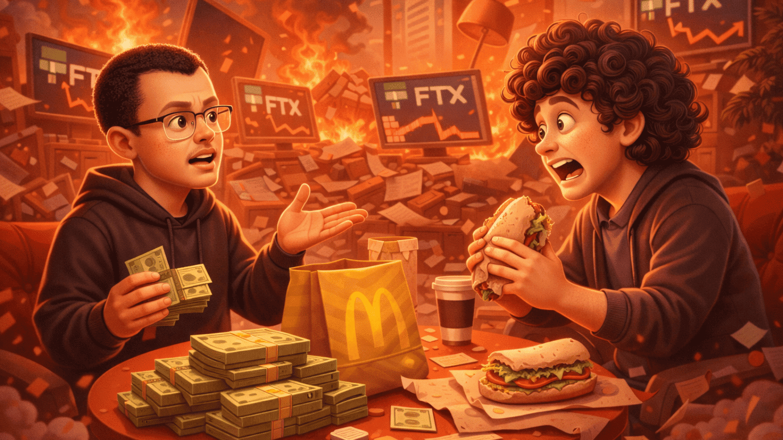 CZ revela bastidores do colapso da FTX: “SBF pediu bilhões como quem pede um sanduíche”