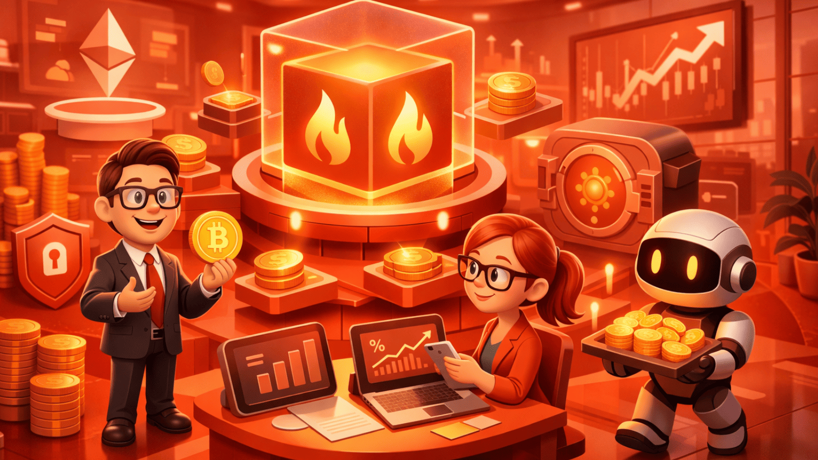 DeFi institucional avança: Fireblocks lança ferramenta para gerar rendimento