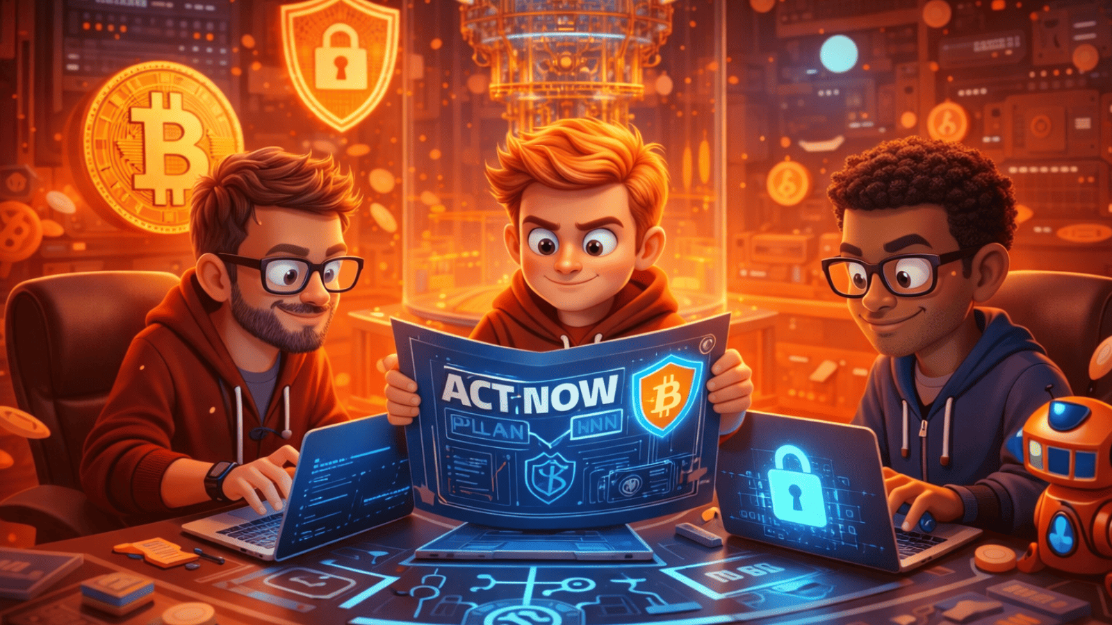 Devs lançam plano “Act Now” para blindar Bitcoin contra ameaça quântica