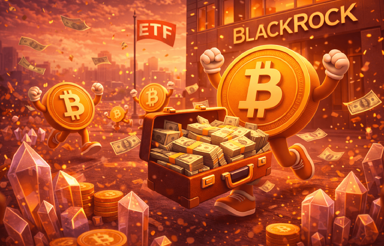 ETF de Bitcoin da BlackRock registra entrada de US$ 269 milhões em um único dia