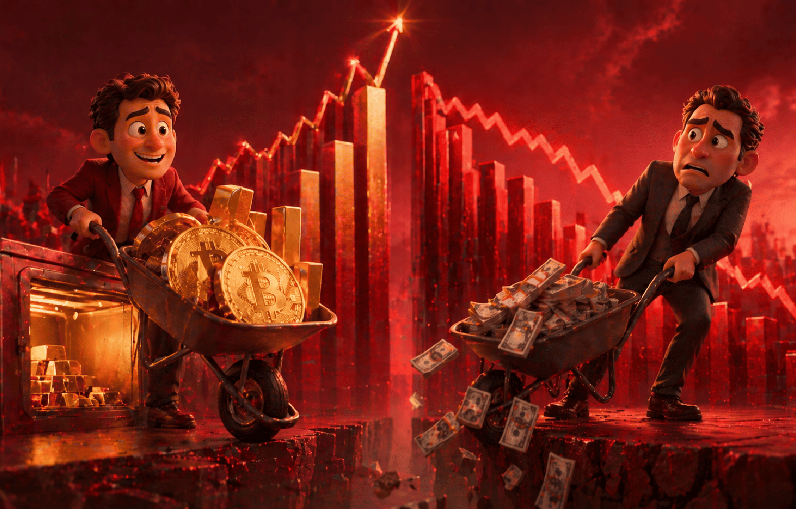 ETFs de Bitcoin disparam Entradas semanais batem US$ 823 milhões enquanto investidores sacam US$ 5,46 bilhões em lucros