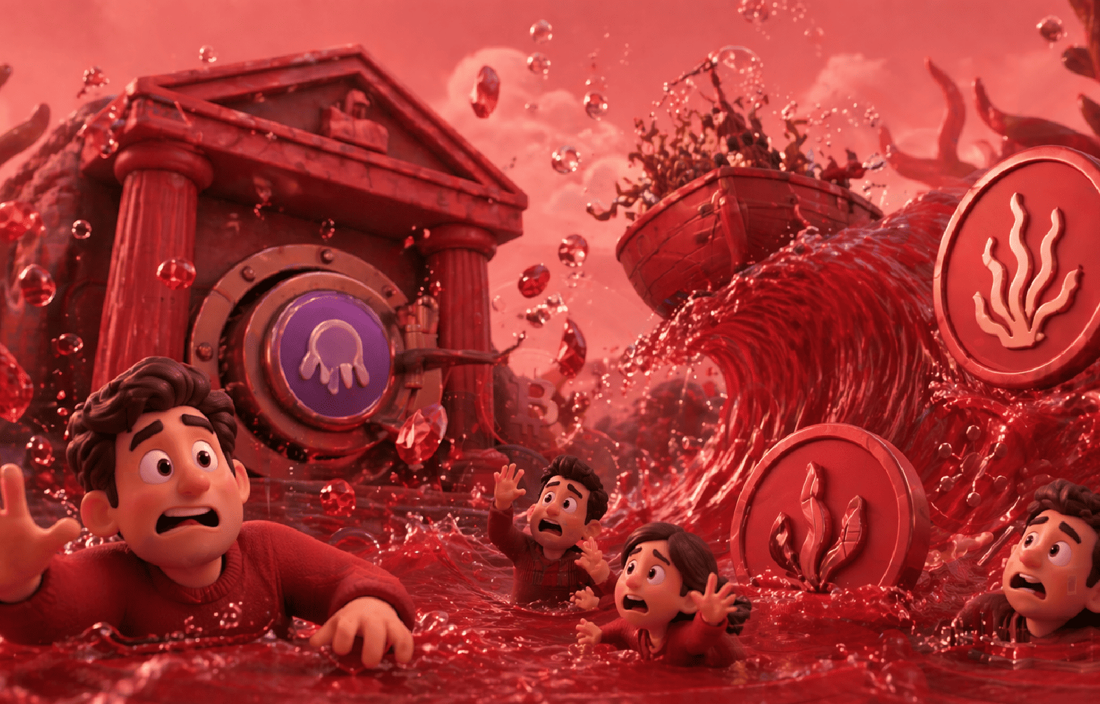 Exploração da Kelp DAO gera crise de liquidez na Aave e pânico com saques de US$ 6,2 bilhões