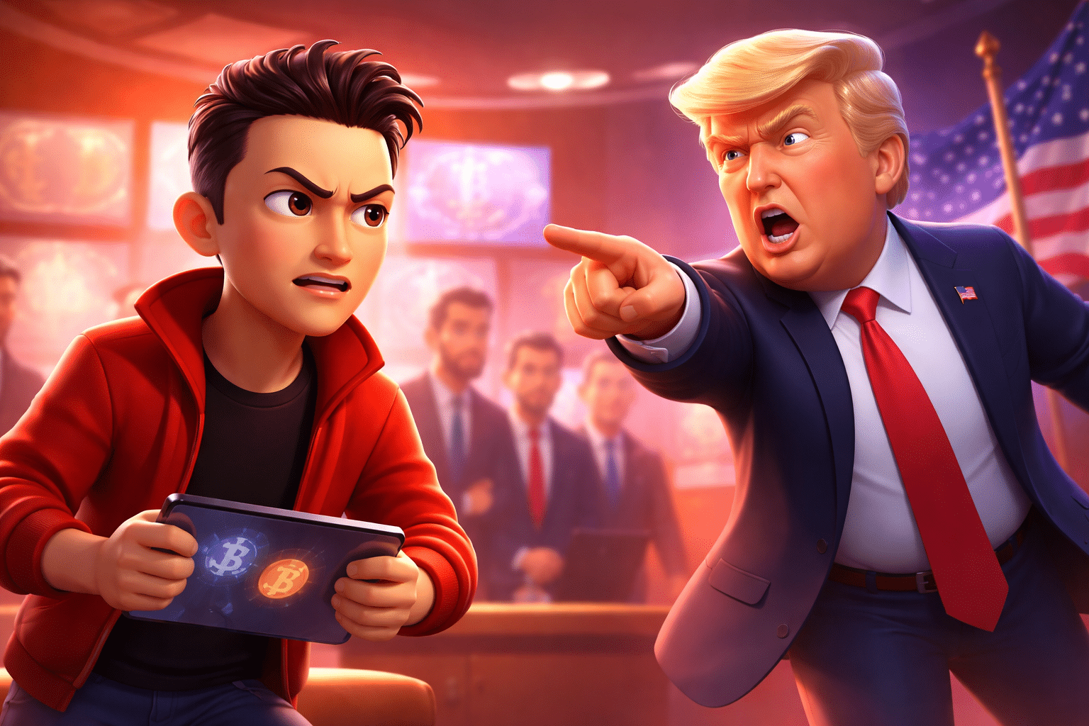 Justin sun x Trump