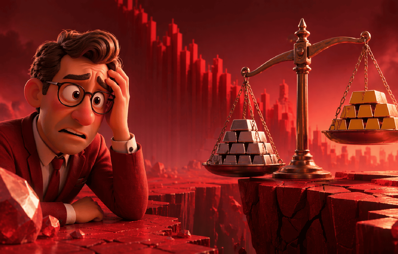 Mercado em risco US$ 8 bilhões em opções ameaçam rival do ouro