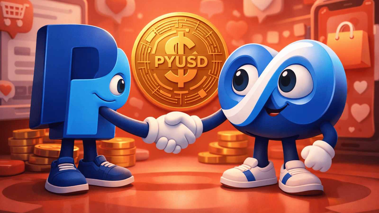 PayPal e Meta se unem: parceria pode levar PYUSD ao comércio nas redes sociais
