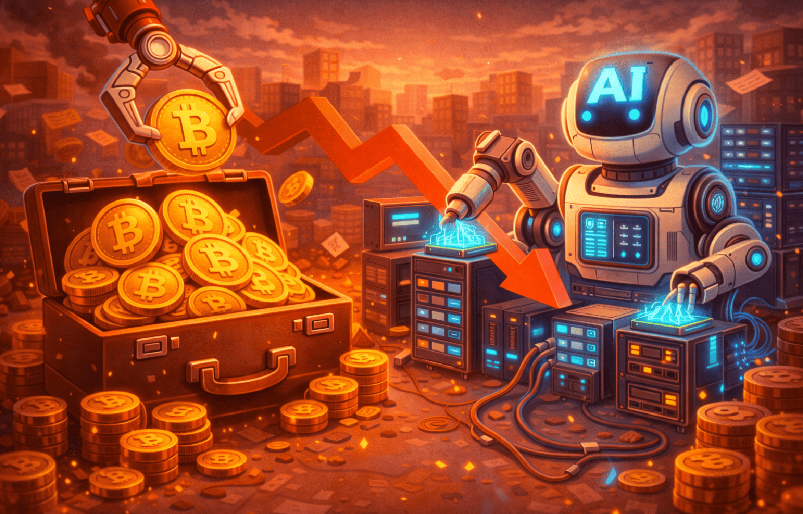 Riot Platforms vende 3.778 Bitcoin e aposta na infraestrutura de IA