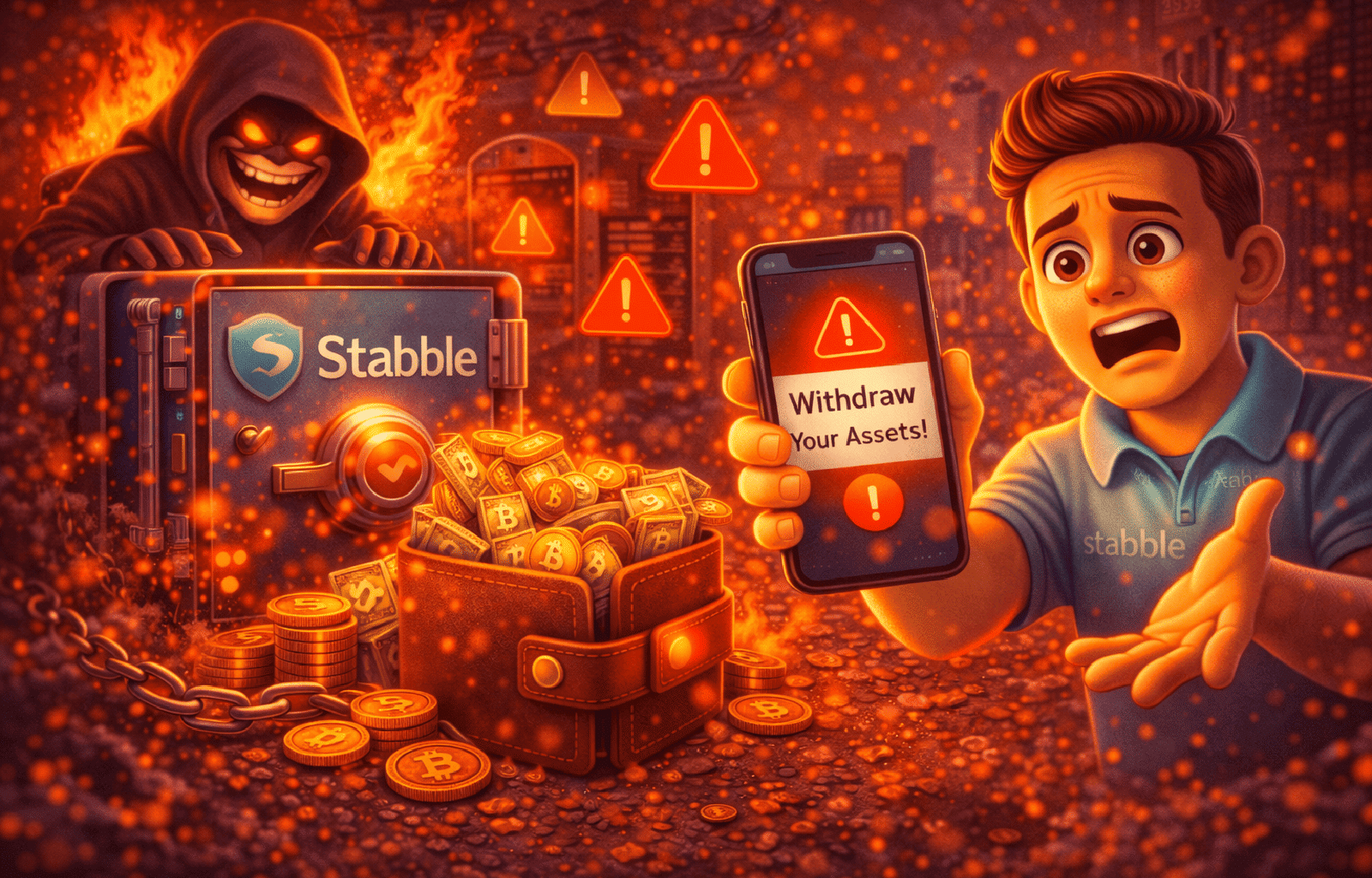 Segurança em xeque Stabble reage a possível ataque hacker e orienta usuários a sacar ativos