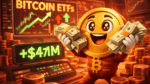 Sinal de reversão? ETFs de Bitcoin recebem US$ 471 milhões em um único dia