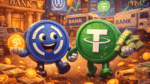 Stablecoins deixam bancos dos EUA para trás e já movimentam mais em volume