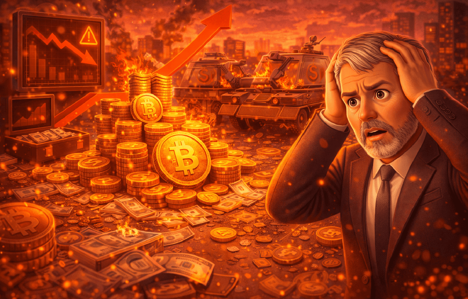 Strategy aposta US$ 330 milhões em Bitcoin mesmo com prejuízo de US$ 14,5 bilhões