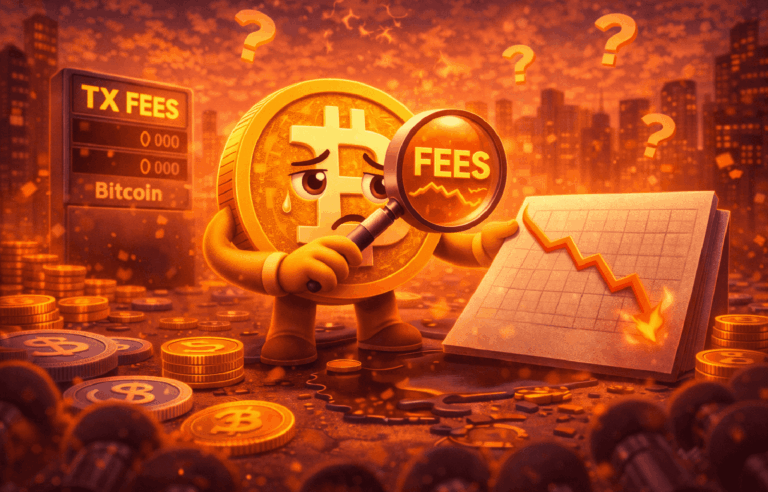 Taxas do Bitcoin caem ao menor nível em 6 anos: O que isso indica para o futuro do BTC?