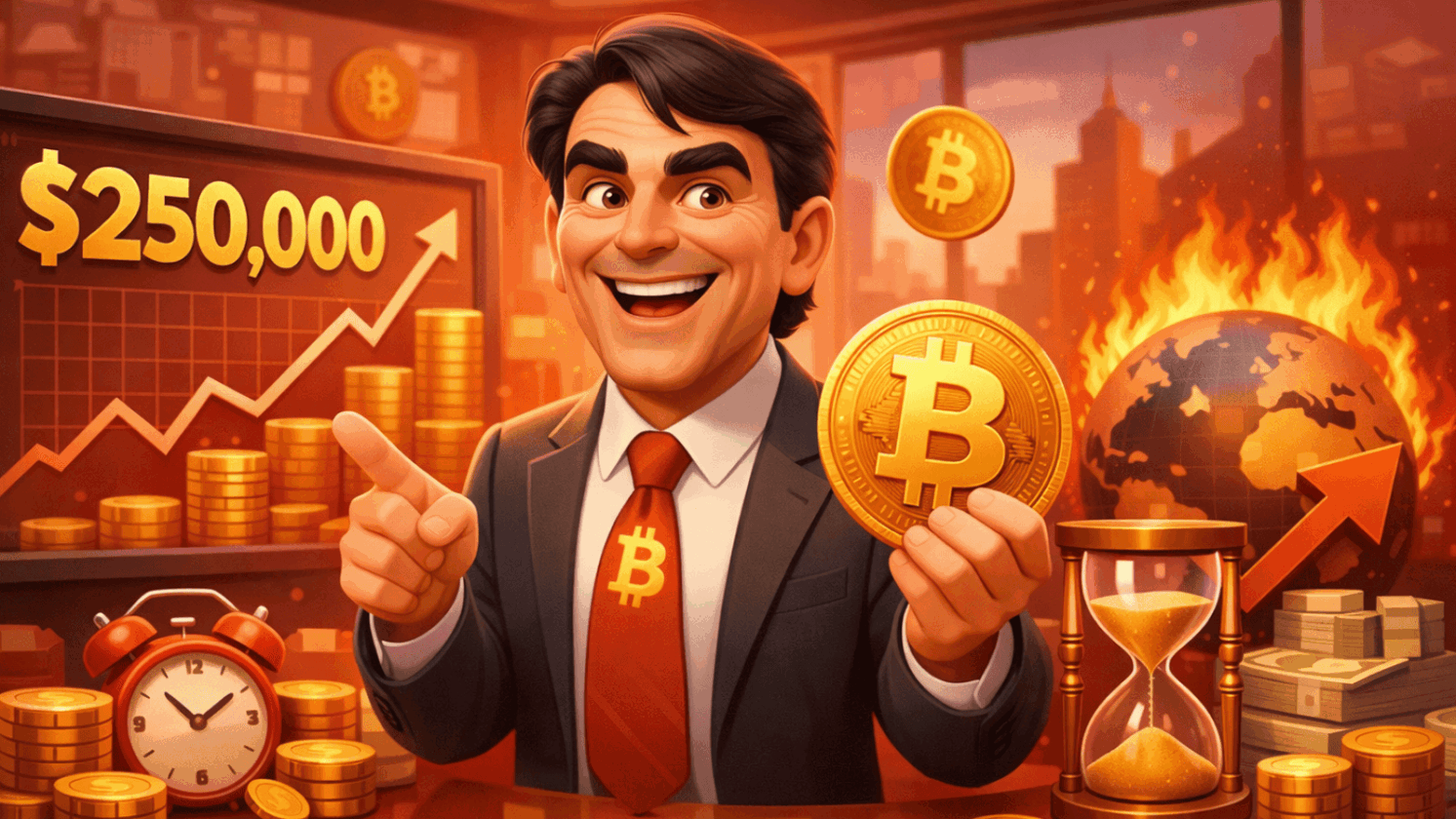 Tim Draper prevê Bitcoin a US$ 250 mil em 18 meses e cita inflação global