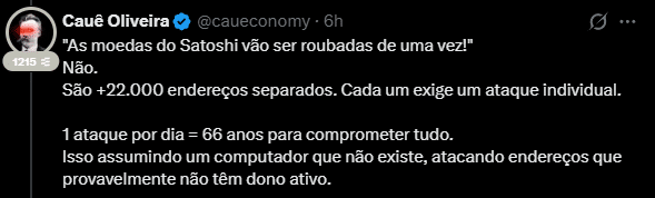 Bitcoin e computação quântica: Por que o FUD é exagerado