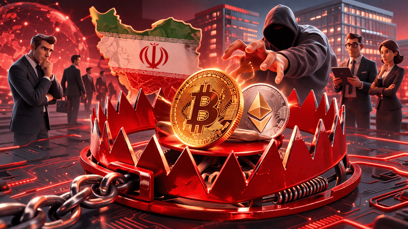 Armadilha cripto? Empresas que pagarem o Irã podem ser punidas