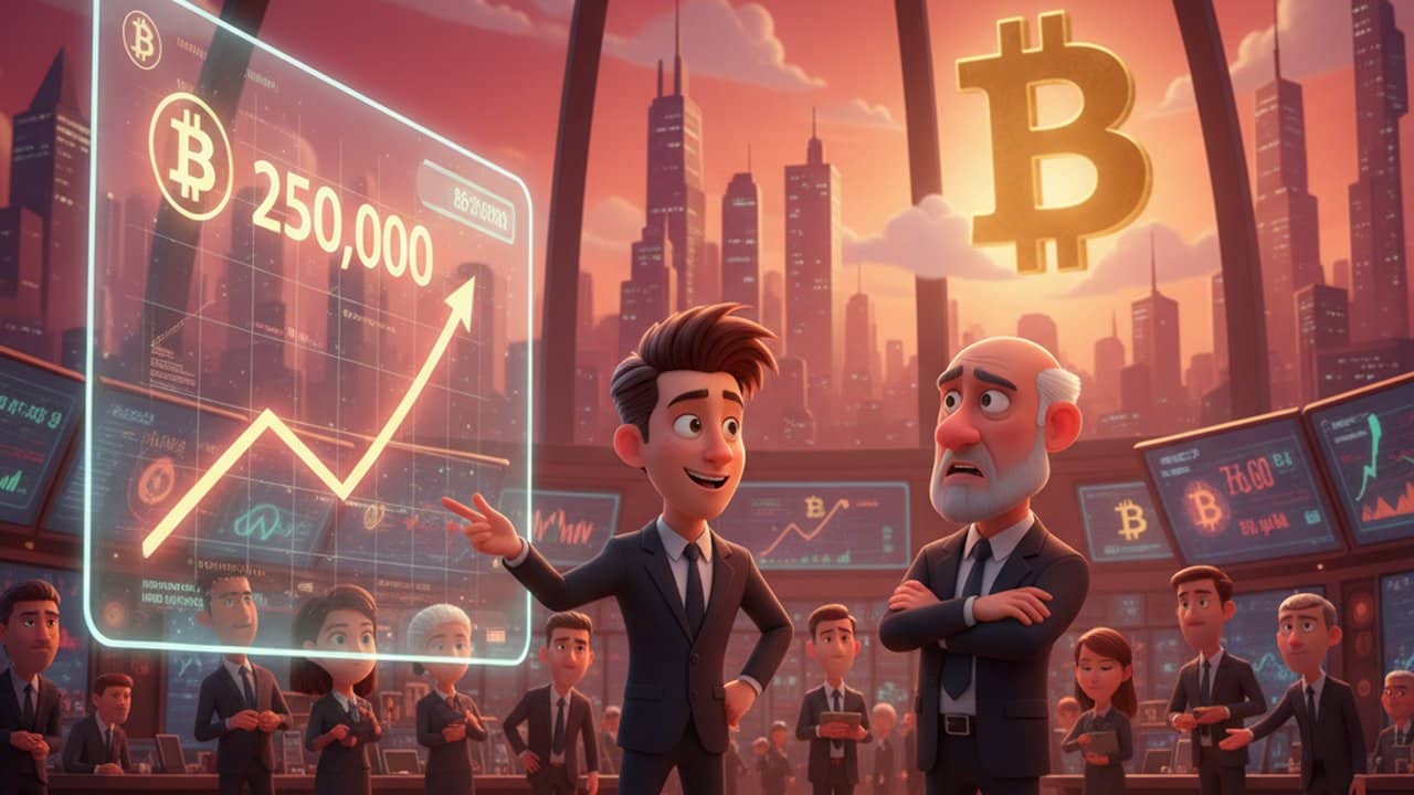 Bitcoin a US$ 250 mil? Trader veterano contesta previsão otimista