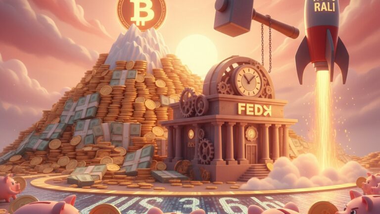 Bitcoin acumula US$ 3,6 bi e aguarda Fed para novo rali