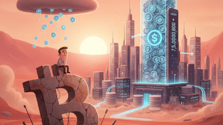 Bitcoin atinge fase de ‘descrença’ enquanto reservas de USDC nas exchanges superam US$ 7,5 bilhões