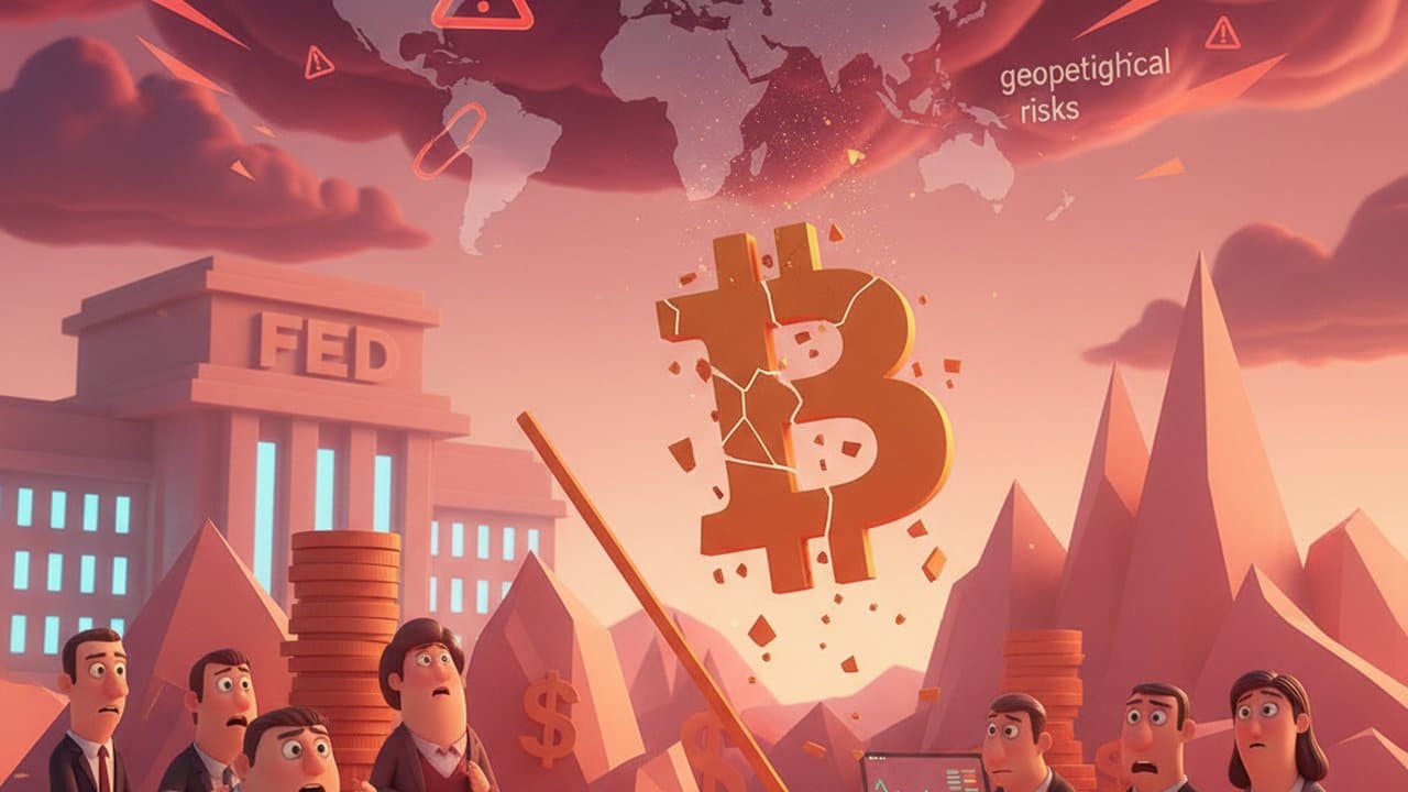 Bitcoin cai para US$ 75 mil após Fed manter juros e citar riscos geopolíticos