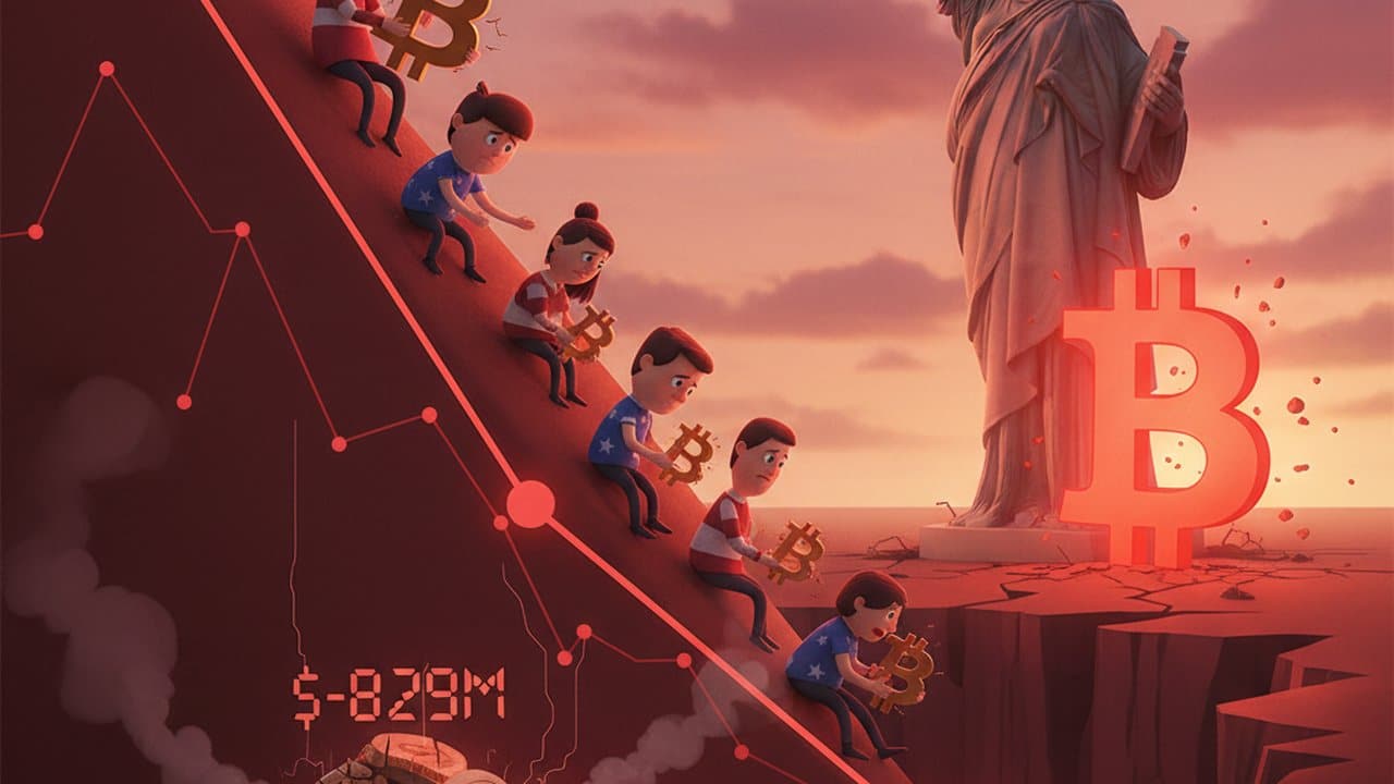 Demanda dos EUA por Bitcoin despenca com prejuízos de US$ 829 milhões