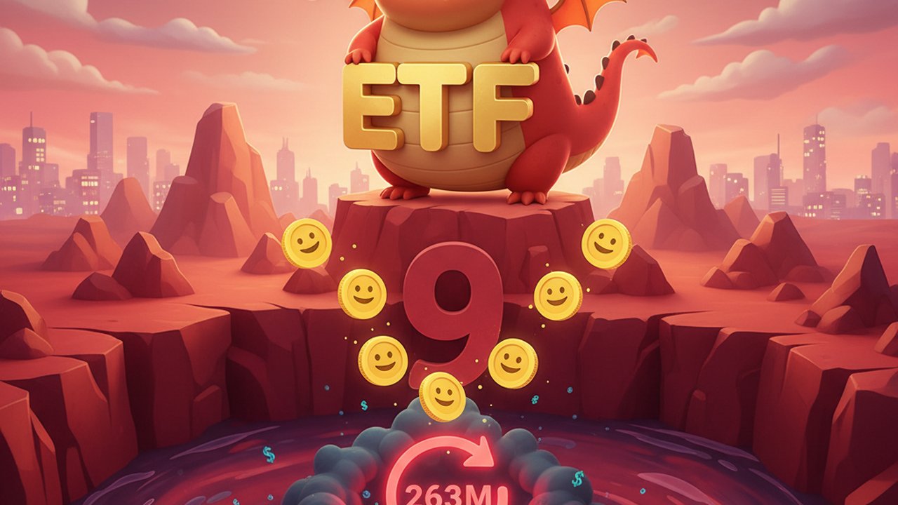 ETFs encerram sequência de 9 dias positivos com saída de US$ 263 milhões