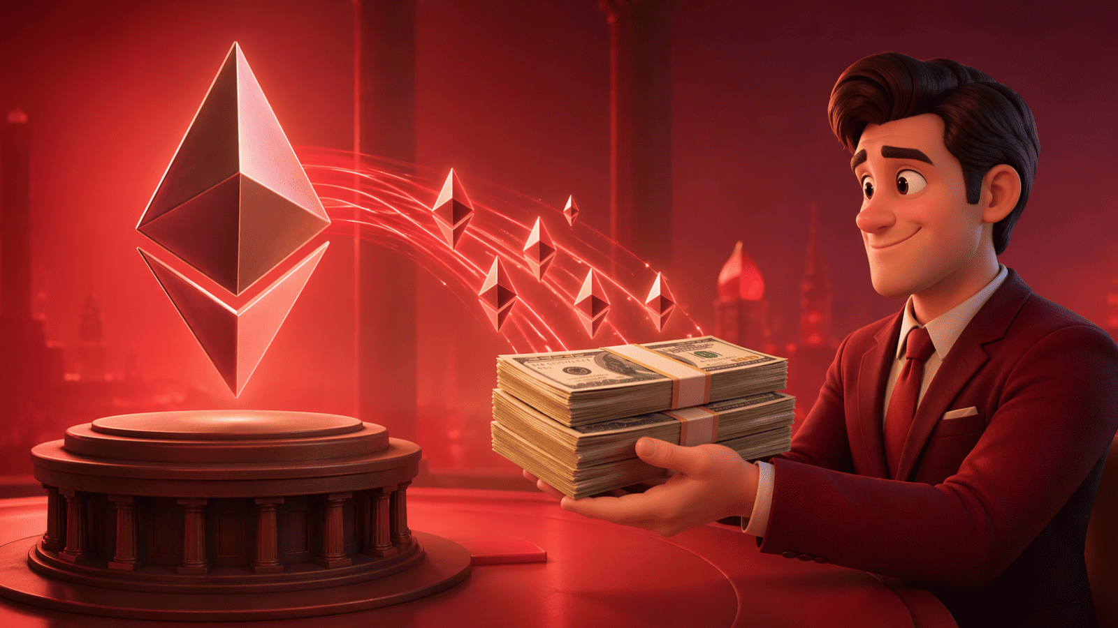 Ethereum para os holders, dólares para eles: venda de US$ 24 milhões da Fundação reacende debate