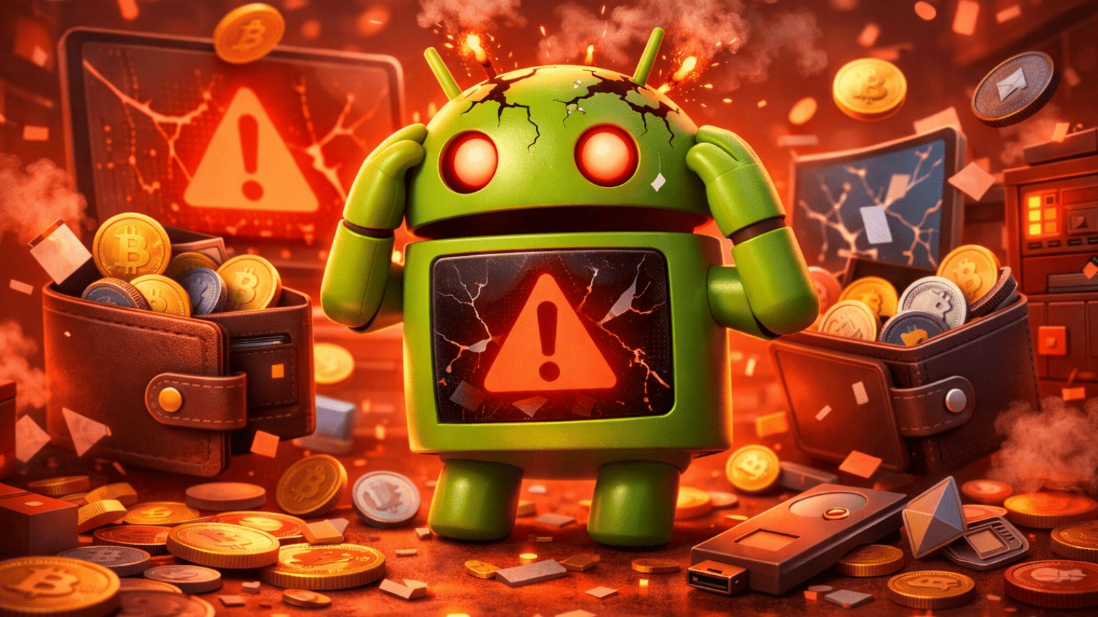 Falha grave no Android expôs mais de 30 milhões de carteiras cripto