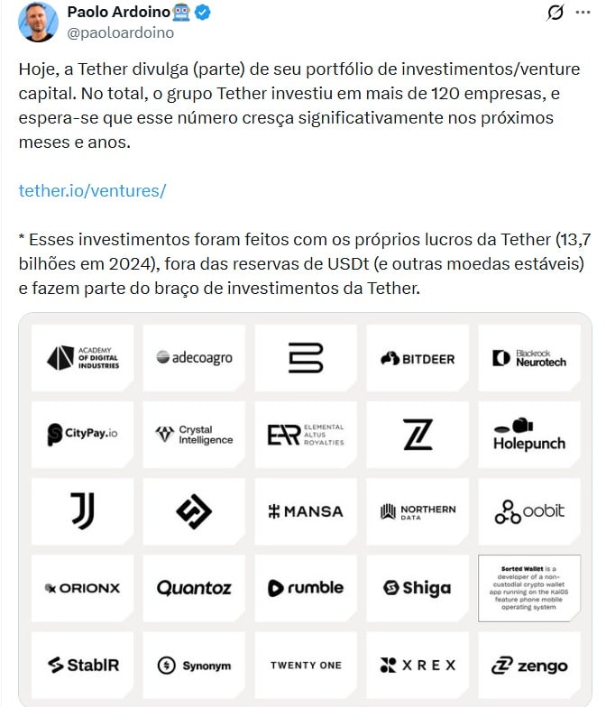 Twitter Paolo Ardoino