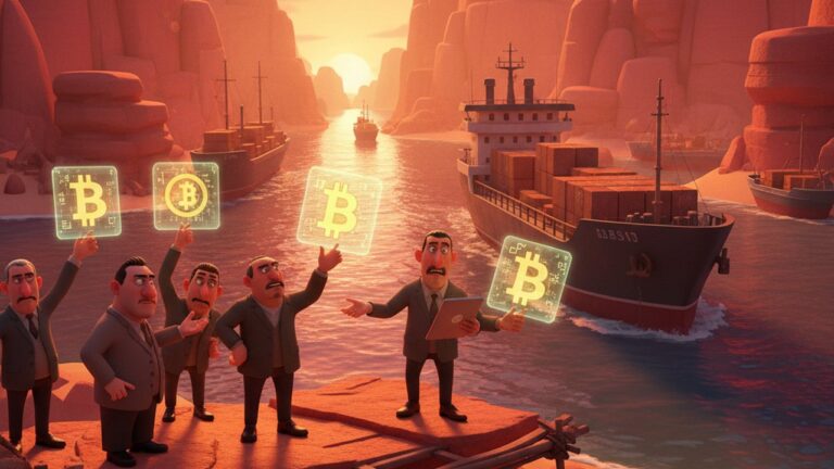 Golpistas exigem Bitcoin por passagem no Estreito de Ormuz