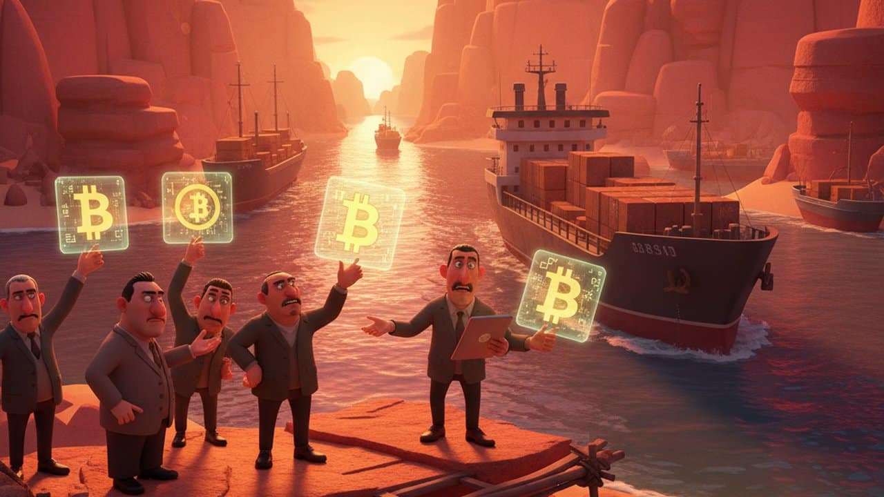 Golpistas exigem Bitcoin por passagem no Estreito de Ormuz