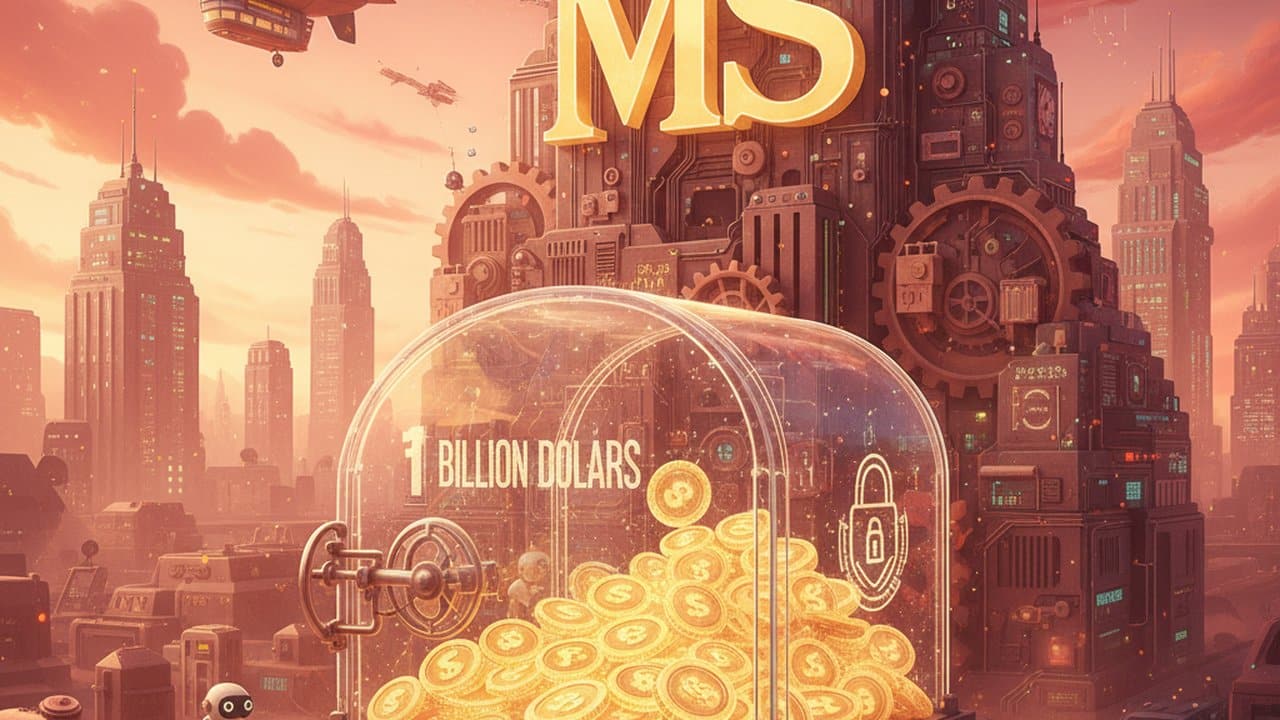 Morgan Stanley cria fundo de US$ 1 bilhão para stablecoins reguladas