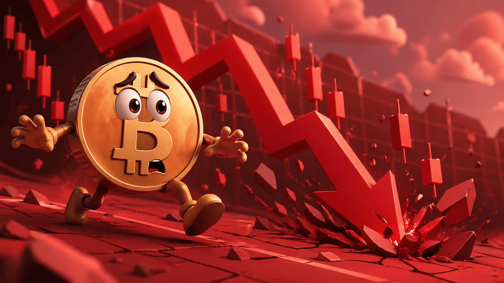 Rali falso? Bitcoin pode despencar até US$ 57 mil, diz projeção histórica