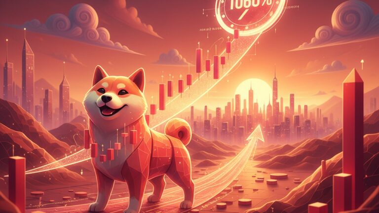 Shiba Inu forma padrão técnico com alvo de alta de 1.060%