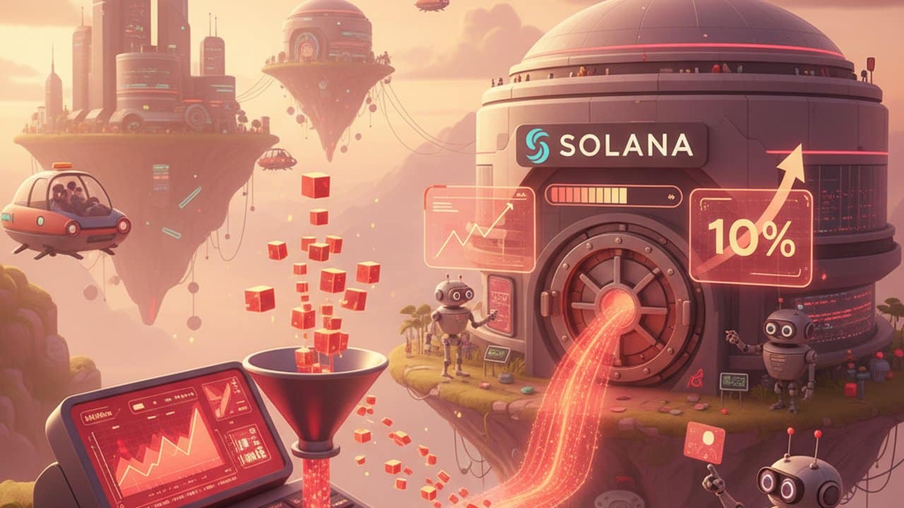 Solana registra entrada de US$ 31,8 milhões e analistas projetam alta de 10%