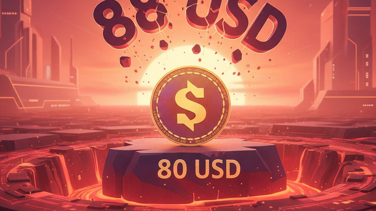 Solana testa suporte de US$ 80 após rejeição na zona crítica de US$ 88