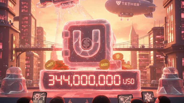 Tether congela US$ 344 milhões em USDT após investigação federal dos EUA